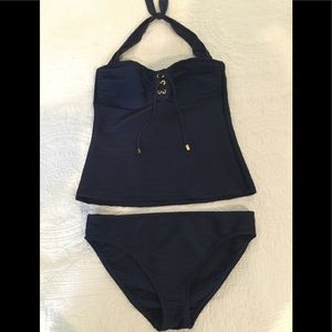 Navy Tankini Swim Suit